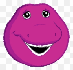 Download Hd Barney Head Body - Barney Head Svg Png,Barney Png
