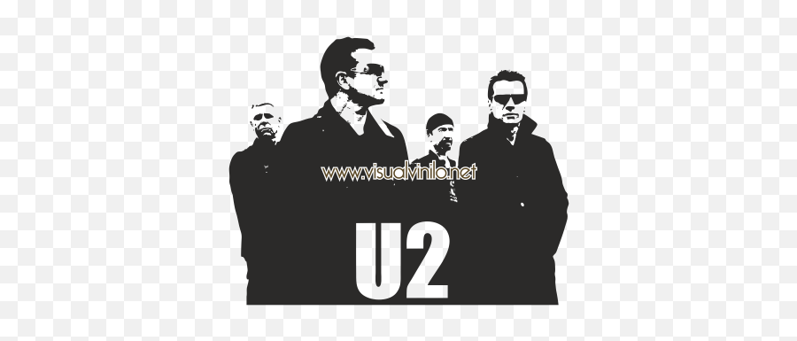 Vinilo Decorativo Personajes U2 - U2 Png,U2 Logotipo