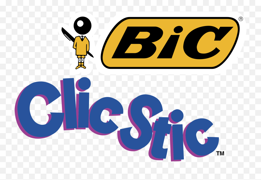 Bic Clic Stic Logo Png Transparent - Bic Logo Transparent Png,Bic Logo Png