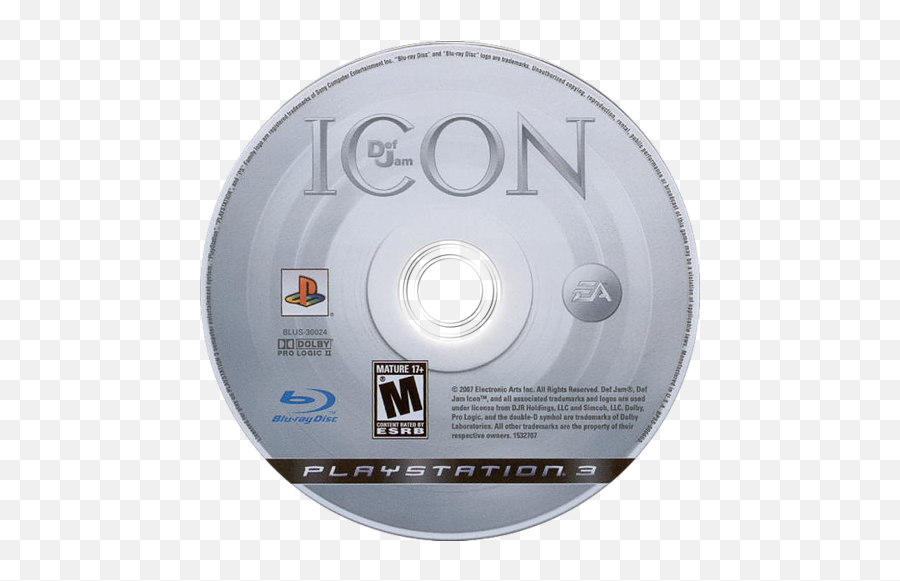 Blus30024 - Def Jam Icon Def Jam Icon Ps3 Disc Png,Playstation 3 Logos