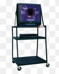 Gif Omg Tv Grunge Television Guy 90s - School Tv Rolling Cart Png,Bill Nye Png