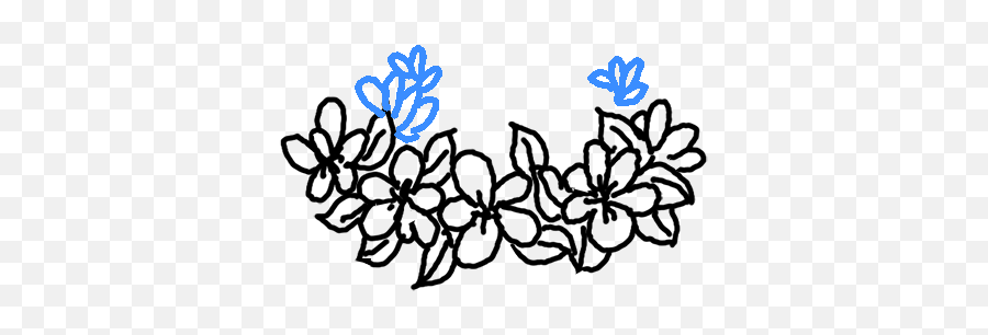 how-to-draw-a-flower-crown-step-by-step-dengan-santai