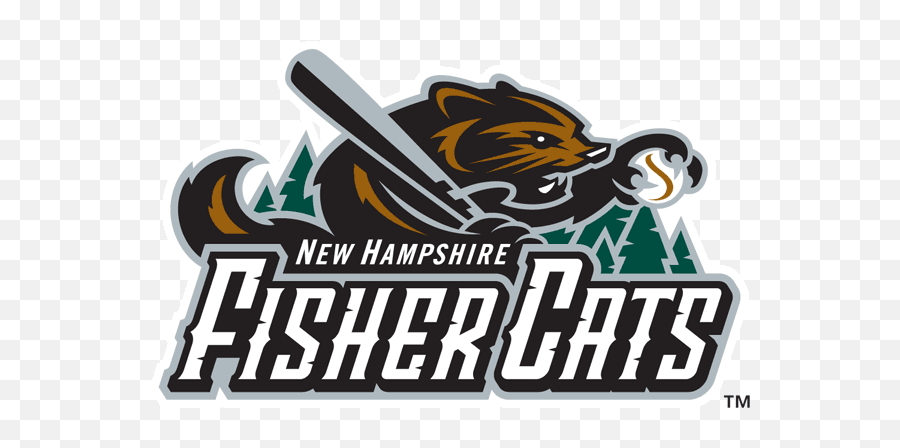 Whatu0027s Your Favorite Minor League Baseball Team Logos - New Hampshire Fisher Cats Old Logo Png,Dodge Ball Logos