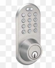 Keyless Entry Deadbolt Door Lock - Home Security Png,Deadbolt Icon