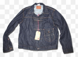 Vintage Americana Toggery Rrl Denim Cowboy Buckle Back - Long Sleeve png