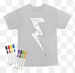 The Killers Lightning Bolt - Active Shirt png