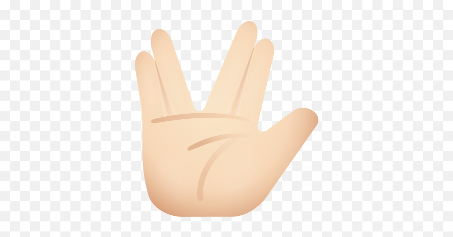 Vulcan Hand Gesture Emoji - Sign Language Png,Create Vulcan Salute Icon In Photoshop