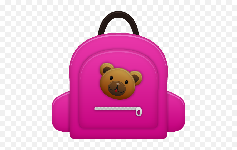 Schoolbag Girl Icon - School Bag Icon Cartoon Png,Cute Girl Icon