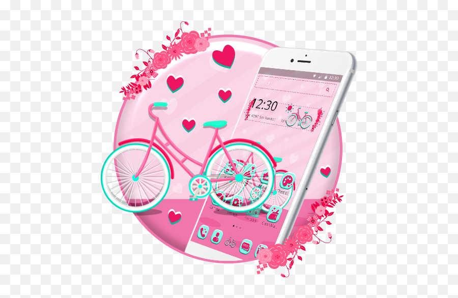 Like To Ride A Bicycle If Yes Then Download This - Pink Bicycle Png,Samsung N Icon