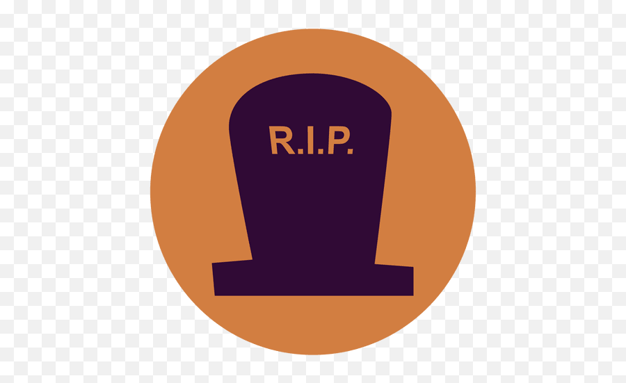 Rip Tombstone Circle Icon - Transparent Png U0026 Svg Vector File Language,Circle Icon Template Twitter Psd