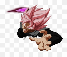 Goku Black Ssj Rose Dragonball Z - Rosé Png