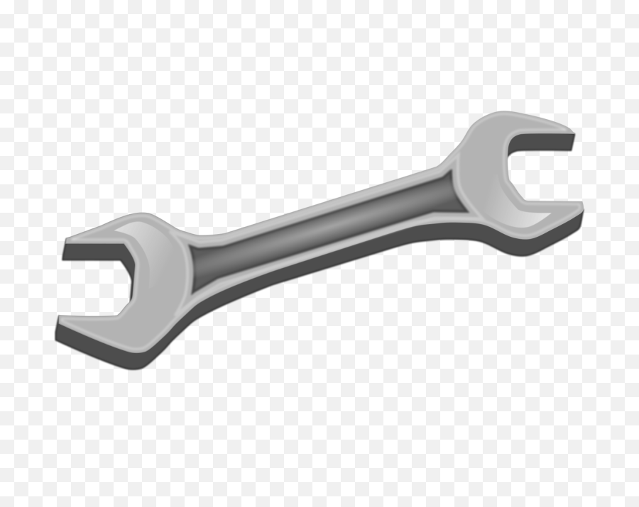 Download Hd Wrench Spanner Png Image - Llave Inglesa Png,Wrench Transparent Background