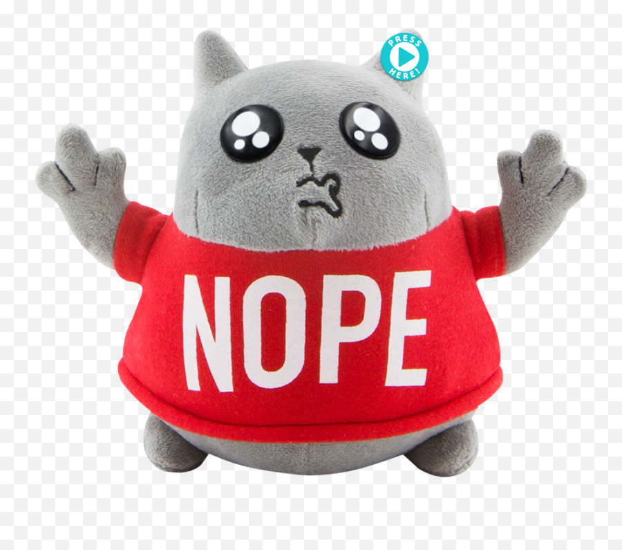 For Fans By Fansnope Kitten Plush - Exploding Kittens Nope Cat Png,Nope Png
