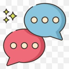 Chat - Free interface icons Flat Quiz Icon Png