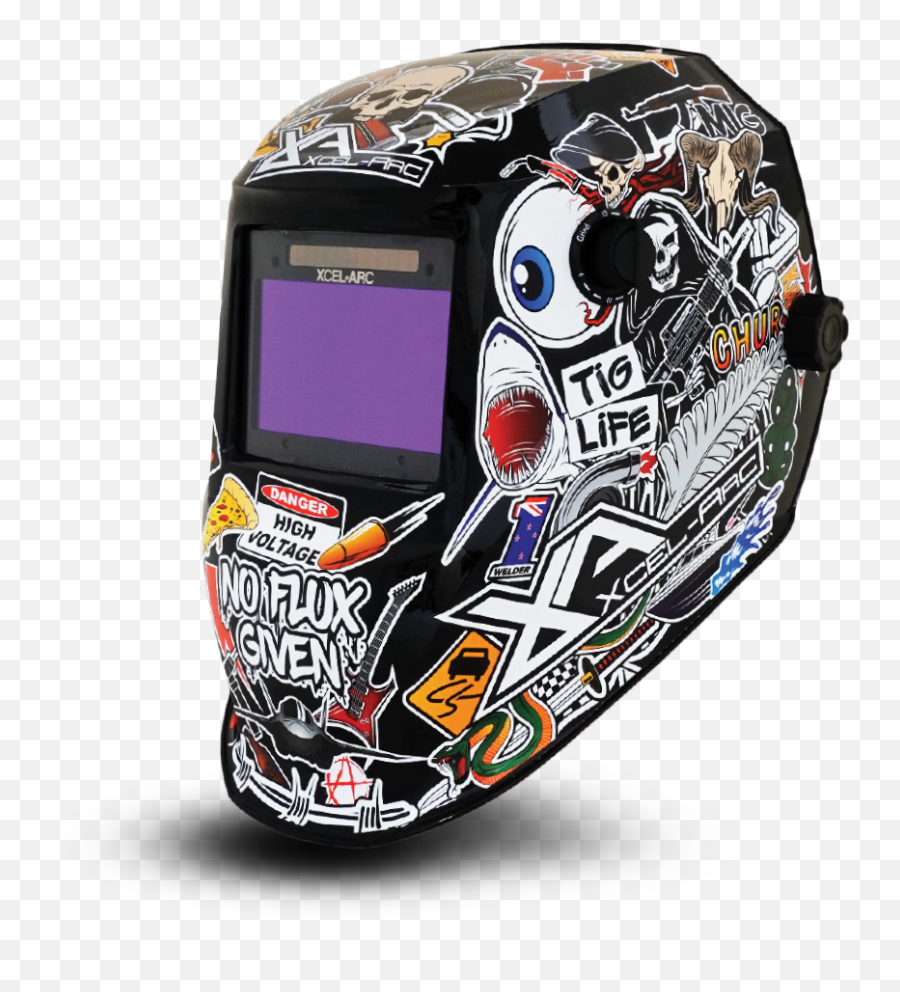 Chaos Welding Helmet Xcel - Arc Welding Supplies Welding Helmet Png,Glow In The Dark Icon Helmet