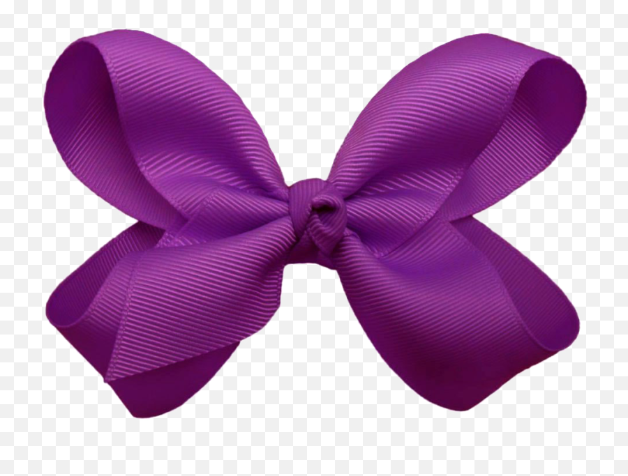 Purple Bow Png Hd Quality Play - Purple Bow Transparent,Purple Ribbon Png