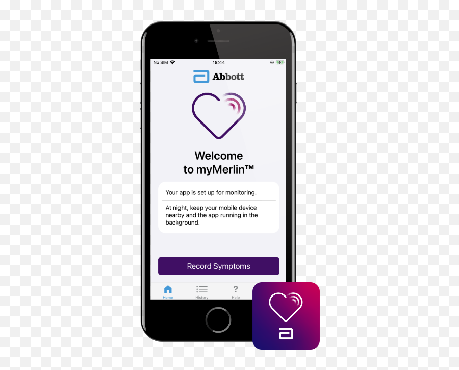 Patient Cardiac Monitoring - Mymerlin App And Syncup Support Sjm My Merlin App Png,Mobile App Icon