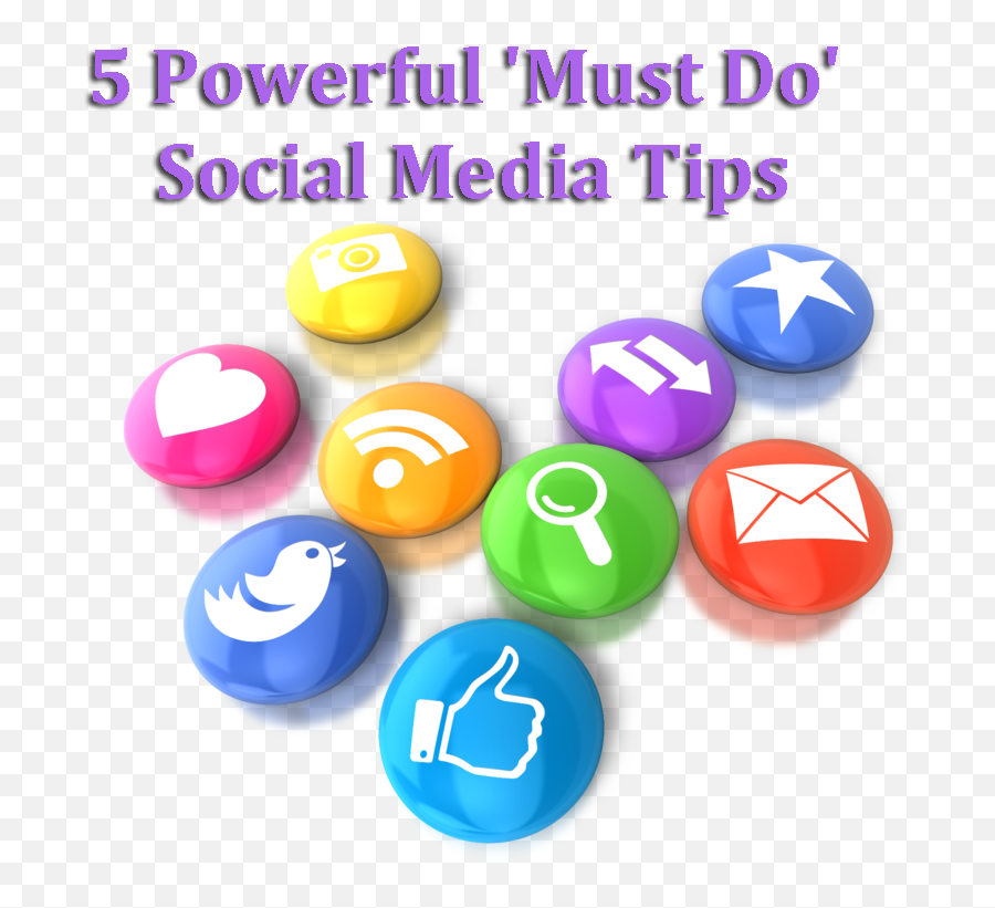 5 Powerful U0027must Dou0027 Social Media Tips - Social Media Animated Transparent Png,Digital Media Icon