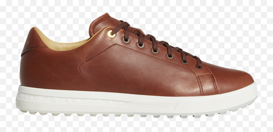 Adipure Sp 2 Menu0027s Golf Shoe - Brownwhite Adidas Adipure Golf Shoes Brown Png,Footjoy Icon Golf Shoes Closeouts