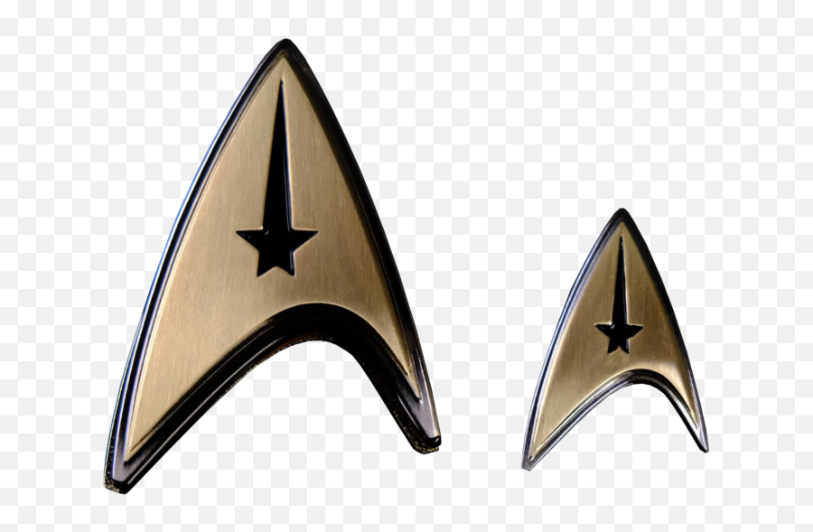 Star Trek Discovery - Enterprise Command Insignia Magnetic Badge ...