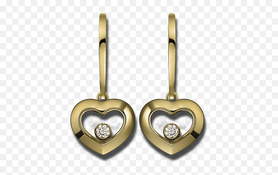 Chopard Icons Heart Ohrhänger - Chopard Earrings 83a054 1301 Discount Eu Png,Chopard Happy Diamonds Icon