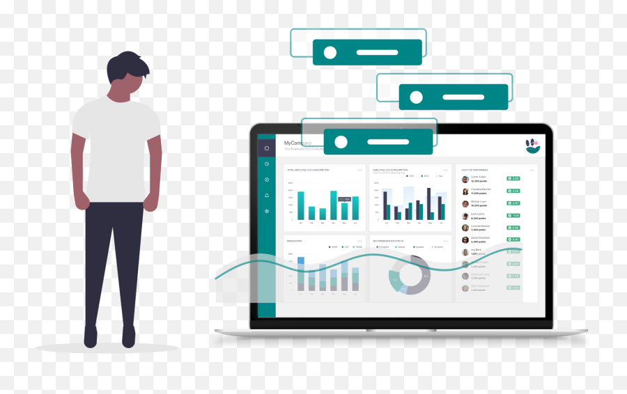 Help Your Employees And Customers Manage Their Carbon Footprint - Data Png,Co2 Emissions Icon