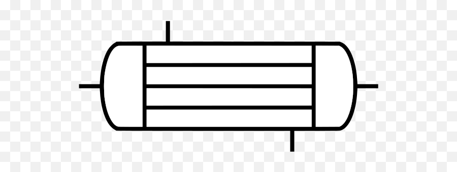 Filesymbol Of Shell And Tube Heat Exchangersvg - Wikimedia Tube Heat Exchanger Symbol Png,Heat Icon