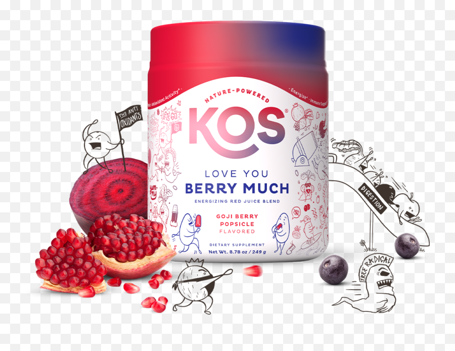 Kos Love You Berry Much - Nature Powered Kos Png,Trople Leaf And Berry Icon