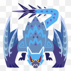 Water Nargacuga Monster Hunter Art Creature Concept - Nagakura Monster Hunter World Png,Valstrax Icon