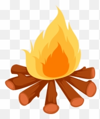 Fire Cartoon Png - Origin Of The Term Oxidation Camp Fire State Matter Is