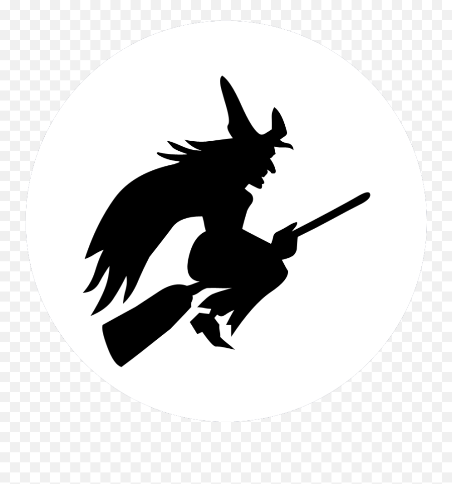 Witch Silhouette Pattern - Silhouette Png,Witch Silhouette Png