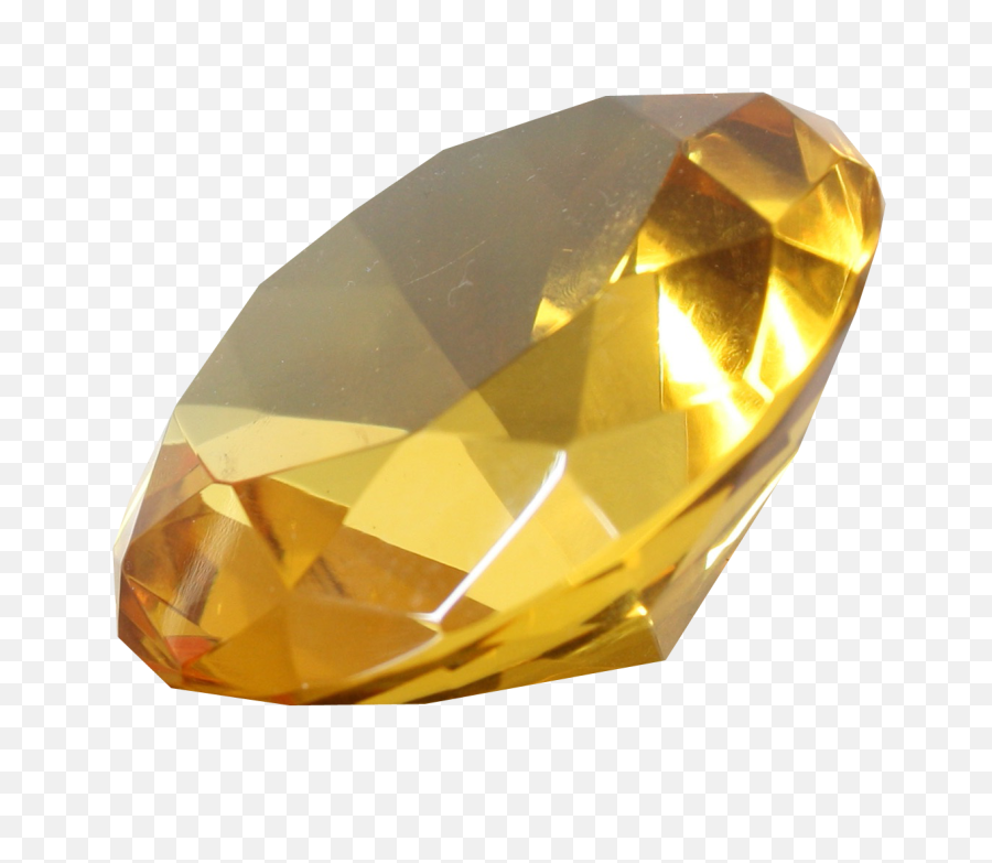 Diamond Golden Png Image - Yellow Diamond Transparent Background,Diamond Transparent