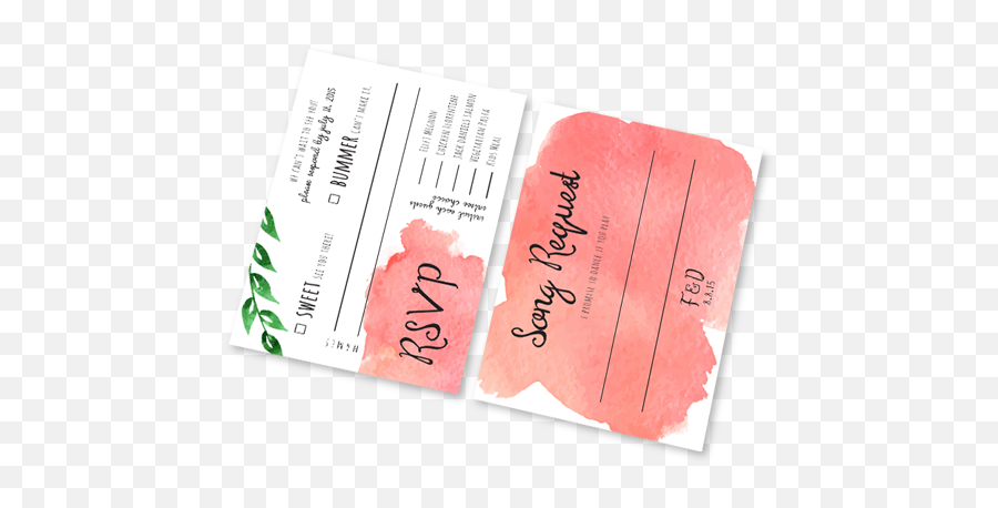 Wedding Rsvp Cards Custom Printing Design Online - Wedding Rsvp With Multiple Events Png,Rsvp Png