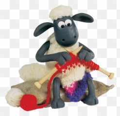 The Benefits Of Knitting Shaun Sheep Yarn - Shaun The Sheep Knitting Png,Sheep Png