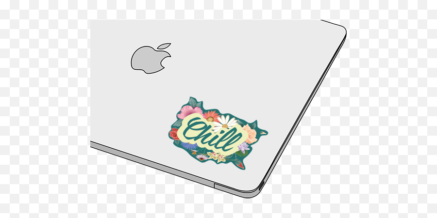 Chill Jungle Sticker - Cartoon Png,Apple Logo Sticker