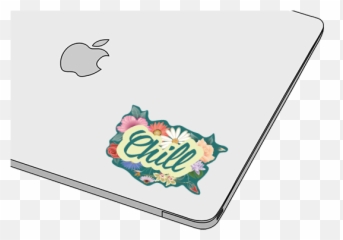 Chill Jungle Sticker - Cartoon Png,Apple Logo Sticker