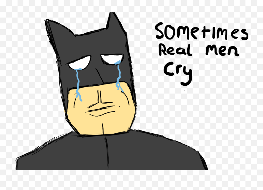 Batman Crypng - Imgur Cartoon,Cry Png