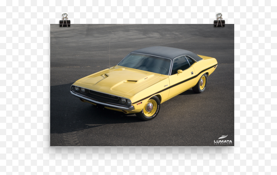 Dodge Challenger Print Series - Dodge Challenger Png,Dodge Challenger Png