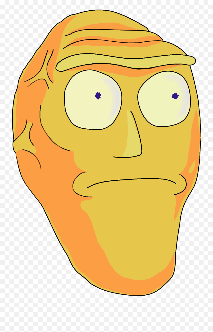 Download Transparent Floating Head For All Your Photoshop - Clip Art Png,Rick And Morty Png Transparent