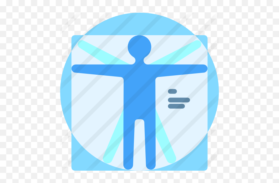 Vitruvian Man Icon - Anatomia Icon Png,Vitruvian Man Png