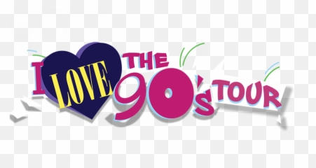 Download I Love The 90s Tour Logo1 - Graphic Design png