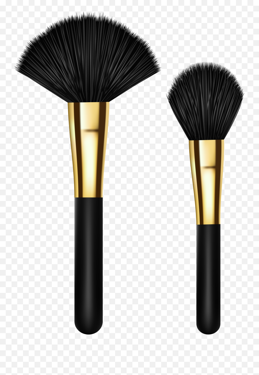 Face Brushes Transparent Image - Transparent Background Makeup Brush Png,Makeup Transparent