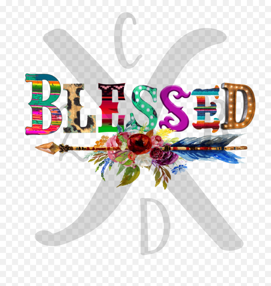 Blessed Arrow U2014 2 Crazy B Designs Vinyl Png