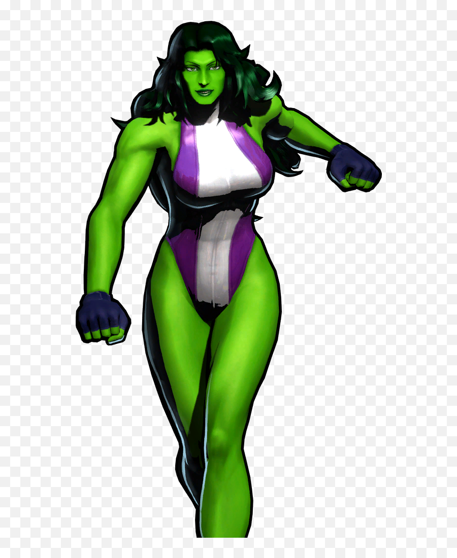 She Hulk Png Transparent - She Hulk Marvel Vs Capcom,Hulk Transparent