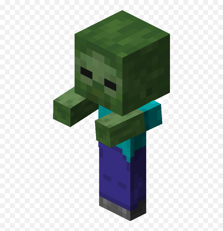 Baby Zombie - Minecraft Zombie Png,Transparent Image File