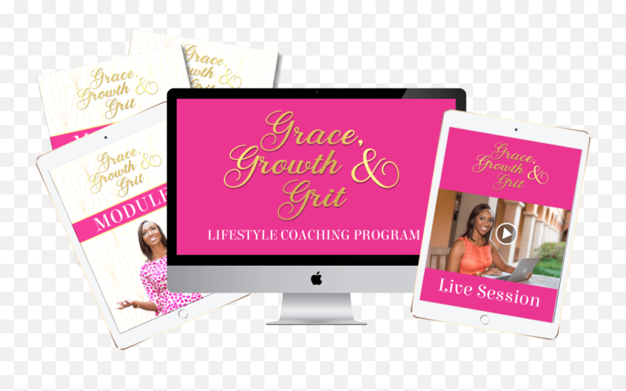 Grace Growth U0026 Grit Lifestyle Coaching Program U2014 Linette Davis - Book Png,Grit Png