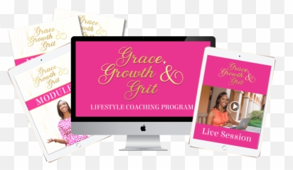 Grace Growth U0026 Grit Lifestyle Coaching Program U2014 Linette Davis - Book Png,Grit Png