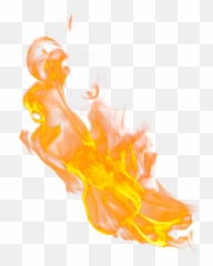 Flame Yellow Golden Free Transparent - png