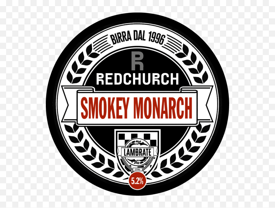 Smokey Monarch Available - Round Golden Logo Png,Smokey Png