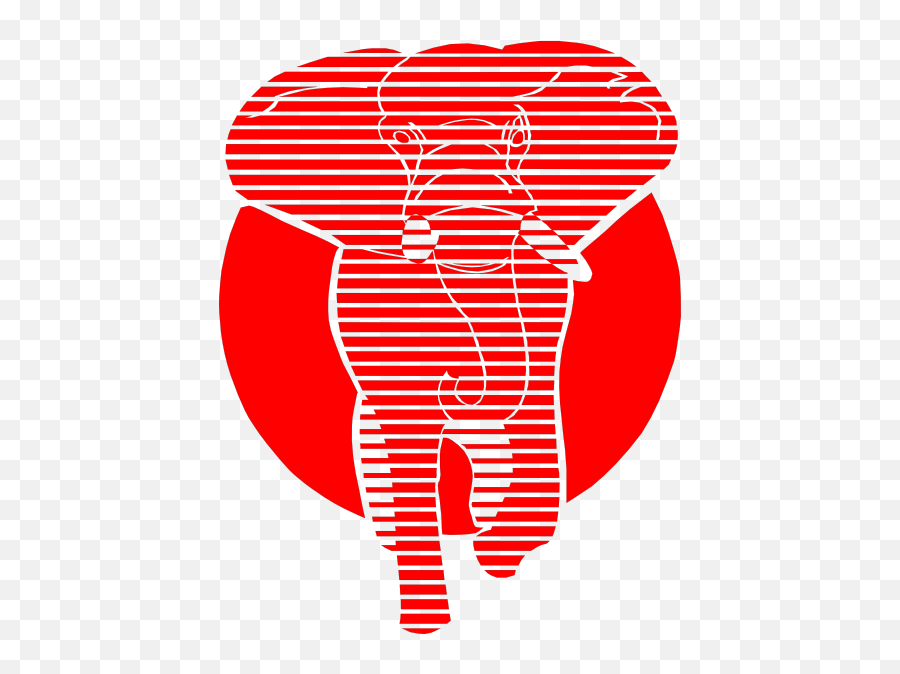 Download Red Elephant Png Image With No - Red Elephant Png,Republican Elephant Png